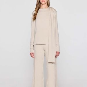 Bleusalt The Scarf in stone color $40